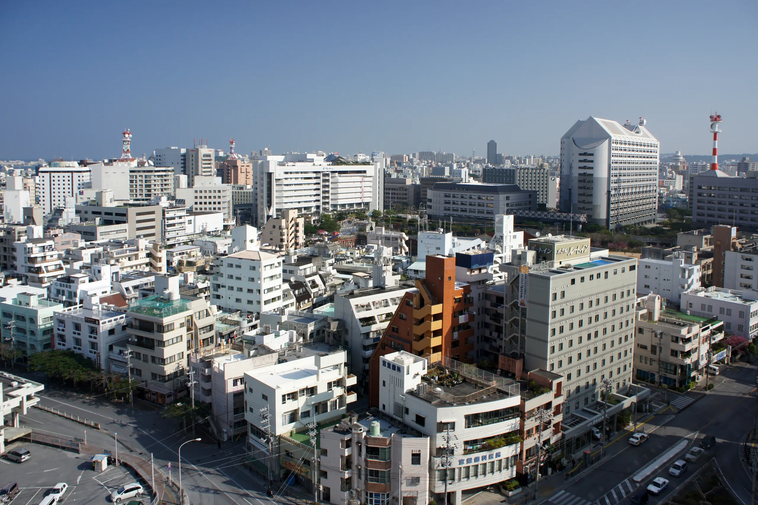 Naha city view